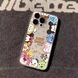 Disney Character Phone Case - Pink, Blue, Green
